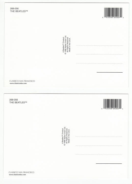 Beatles Post Cards #268-056
