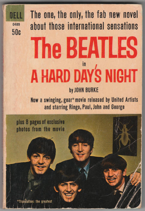 The Beatles In A Hard Days Night front cover