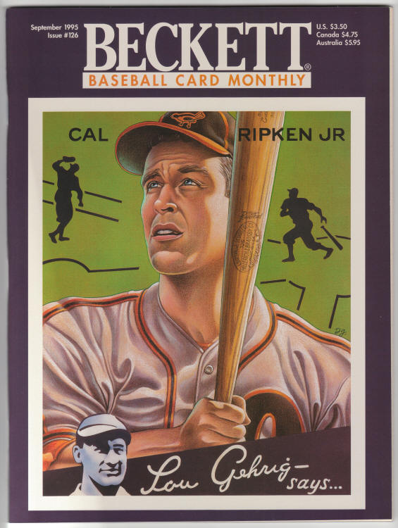 Beckett Baseball Monthly #126 front cover