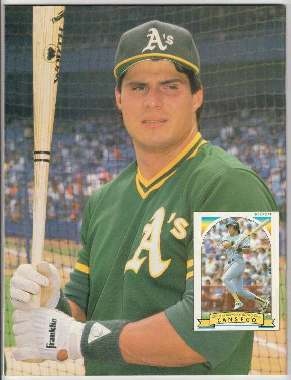 Beckett Baseball Monthly #50 back cover