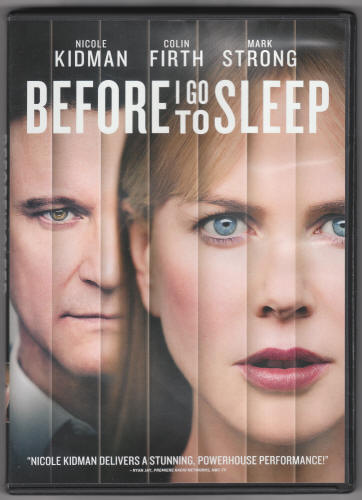 Before I Go To Sleep DVD