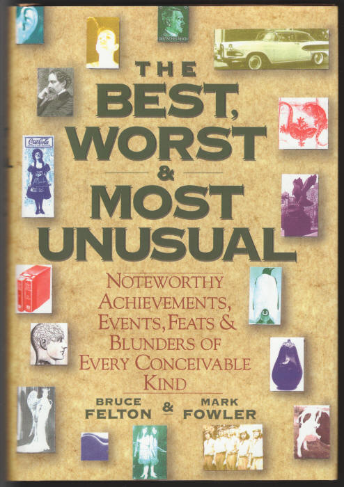 The Best Worst Most Unusual front cover