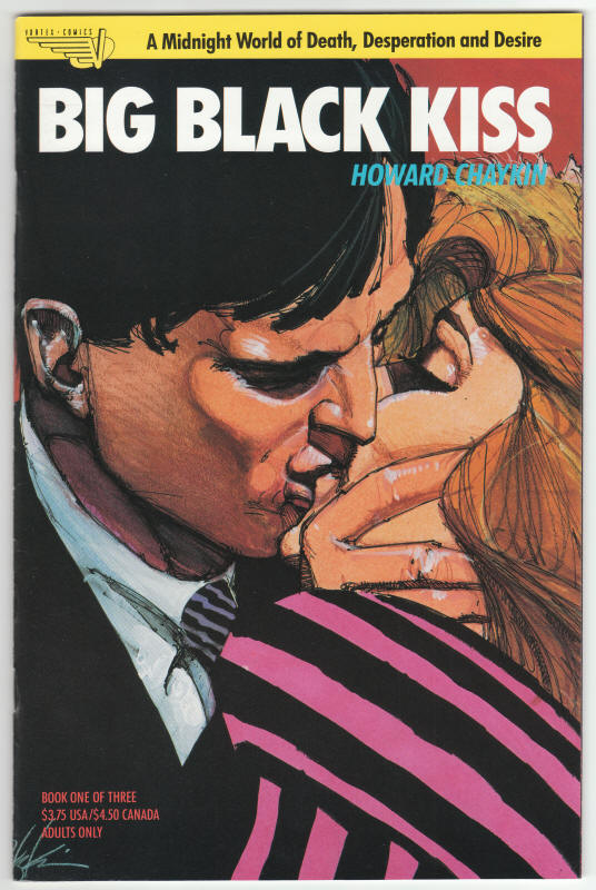 Big Black Kiss #1 front cover