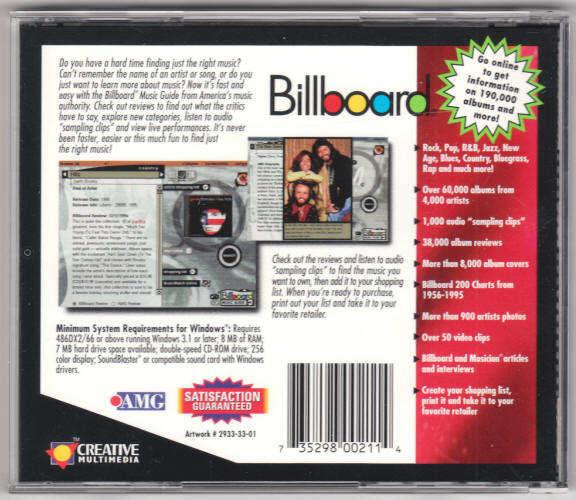 Billboard Music Guide CD-ROM
