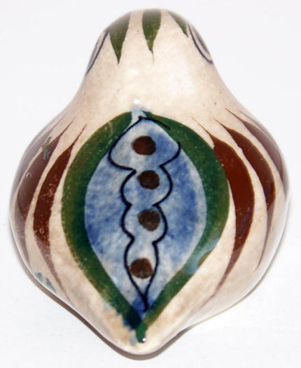 Early 1970s Hand Painted Tonala Jalisco Mexican Folk Art Ceramic Quail
