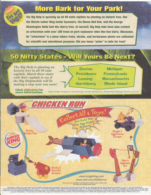 Chicken Run BK Adventures Volume 11 #7