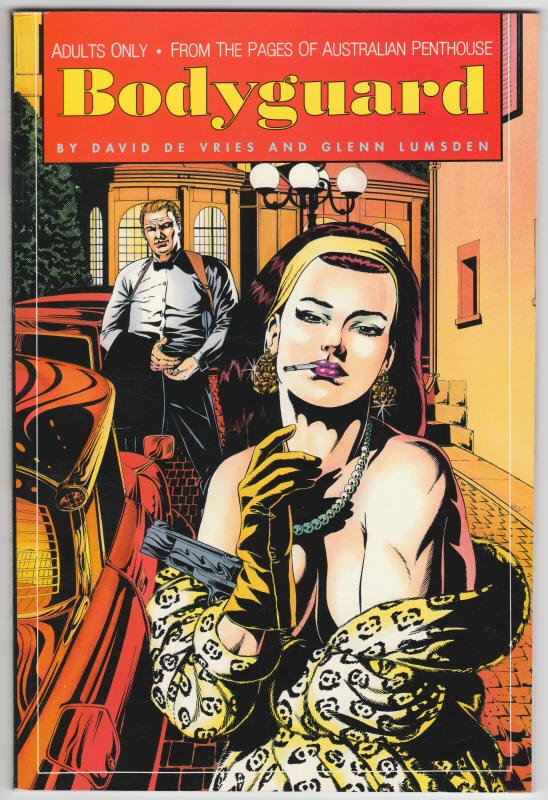 Bodyguard David Devries Glenn Lumsden front cover