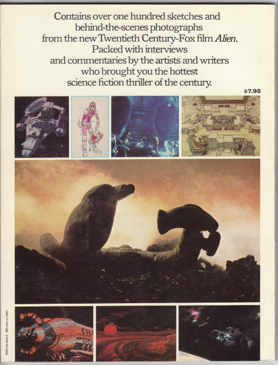 The Book of Alien back cover