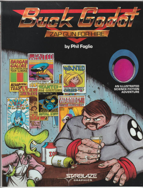 Buck Godot Zap Gun For Hire 1 front cover