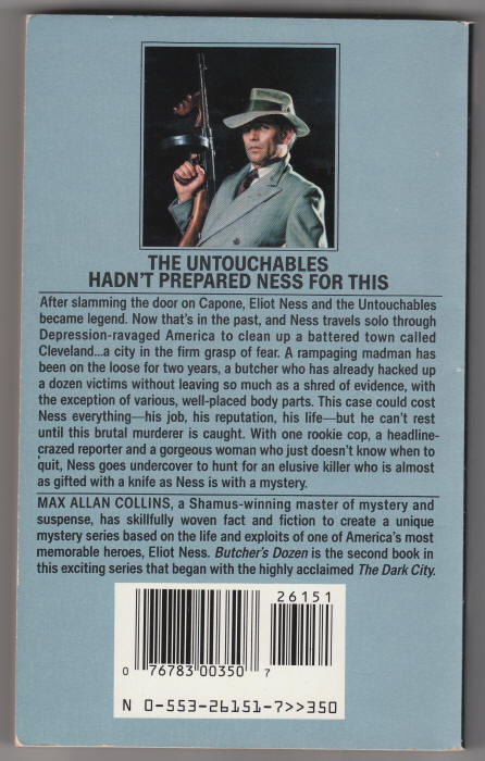 Butchers Dozen back cover