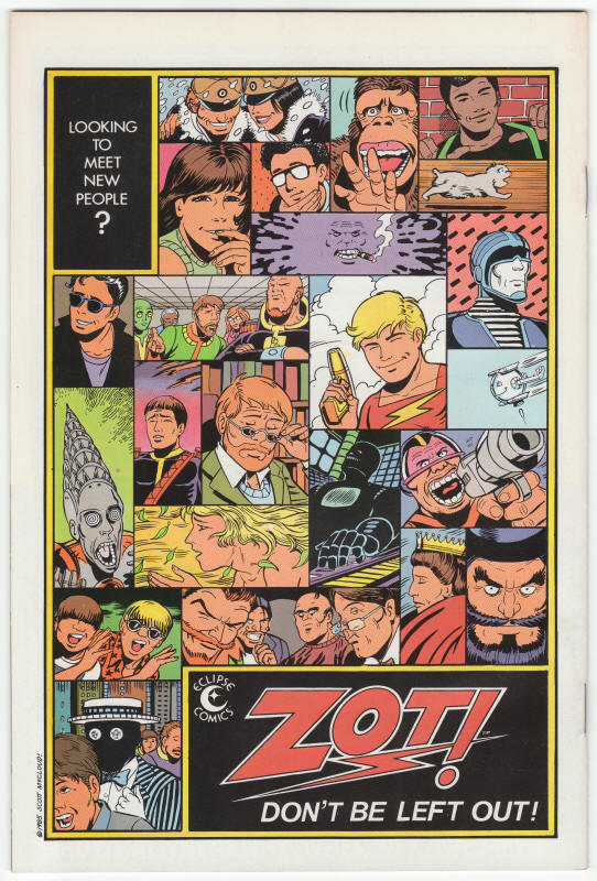 Capn Quick And A Foozle #2 back cover