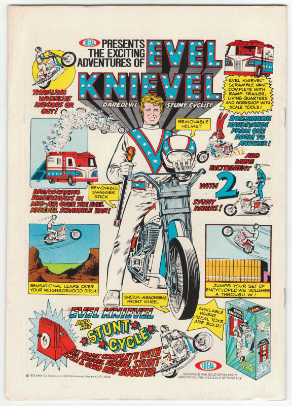 Captain America #169 back cover