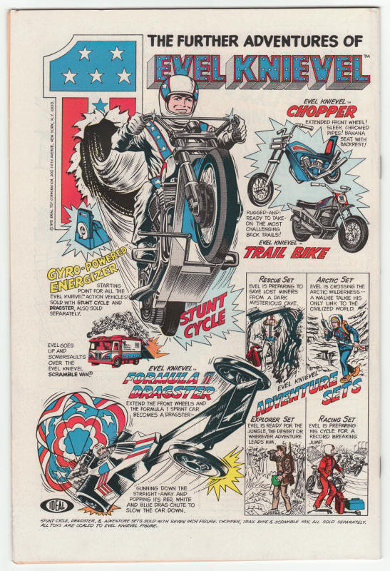 Captain America 193 back cover