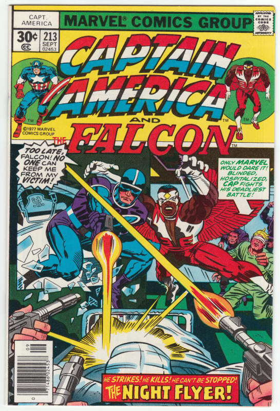 Captain America #213 front cover