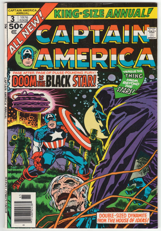 Captain America Annual #3 front cover