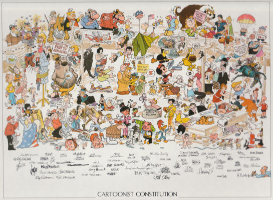 Cartoonist Constitution Puzzle