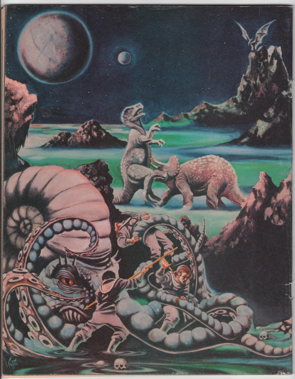 Castle Of Frankenstein #20 back cover