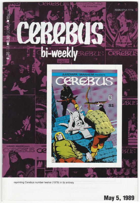 Cerebus Bi-Weekly #12 front cover