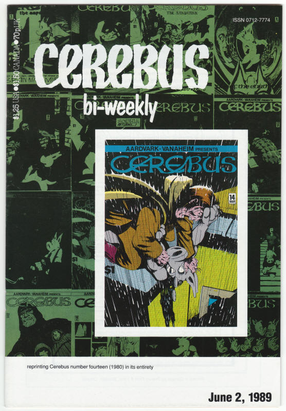 Cerebus Bi-Weekly #14 front cover