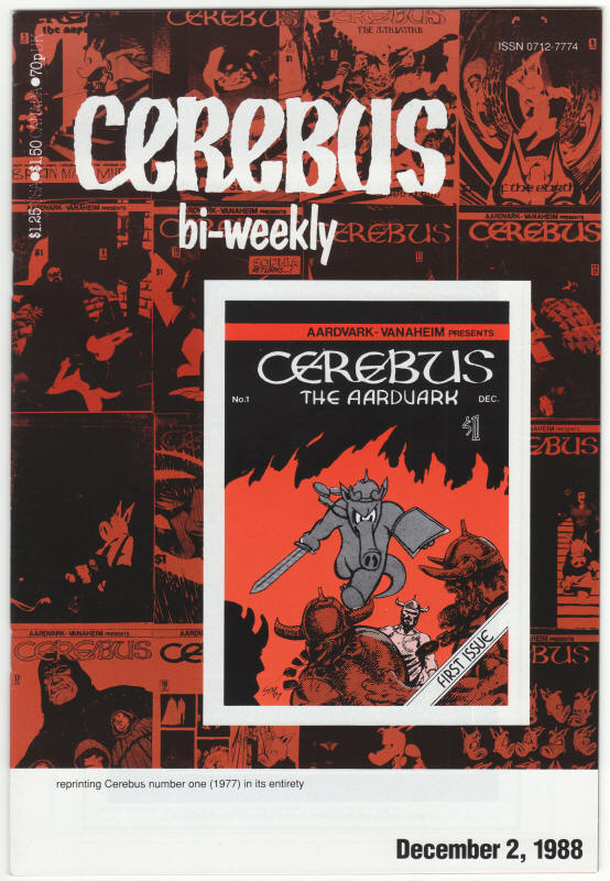 Cerebus Bi-Weekly #1 front cover