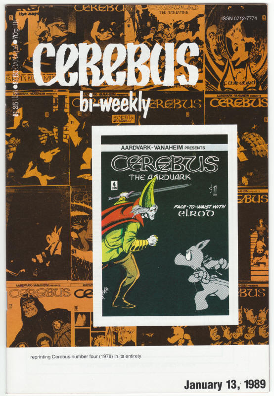 Cerebus Bi-Weekly #4 front cover