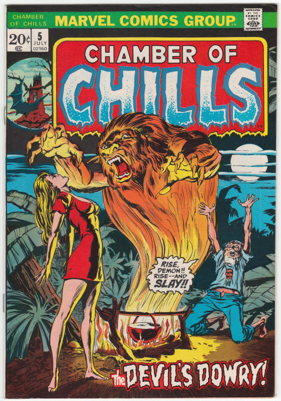 Chamber Of Chills #5 front cover