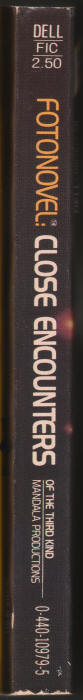 Close Encounters Of The Third Kind Fotonovel spine