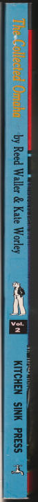 Collected Omaha The Cat Dancer Volume 2 spine