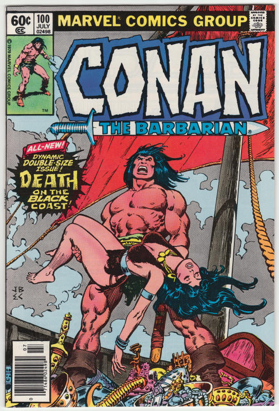 Conan The Barbarian #100 front cover