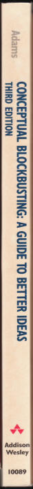Conceptual Blockbusting by James Adams spine
