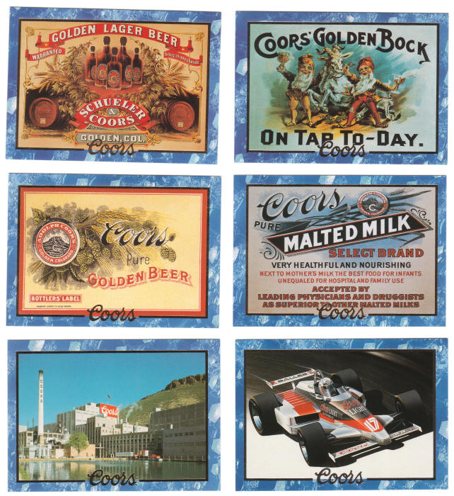 1995 Coors Collectors Cards