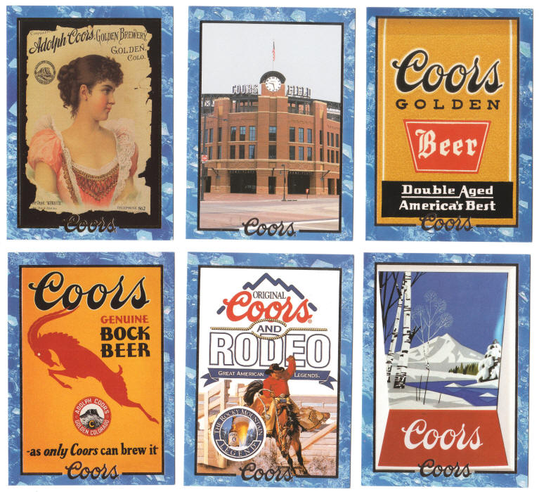 1995 Coors Collectors Cards