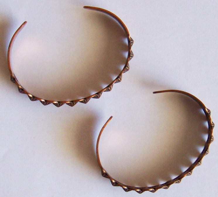 Native American Navajo Copper Cuff Bracelets
