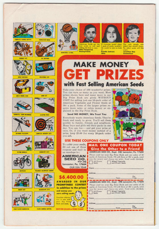 Crazy #3 back cover