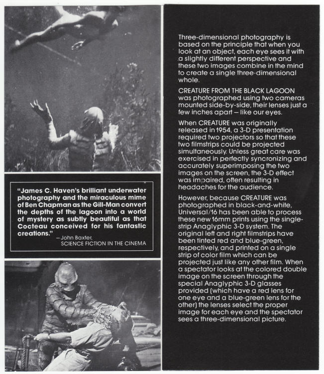 Creature From The Black Lagoon Booking Slick
