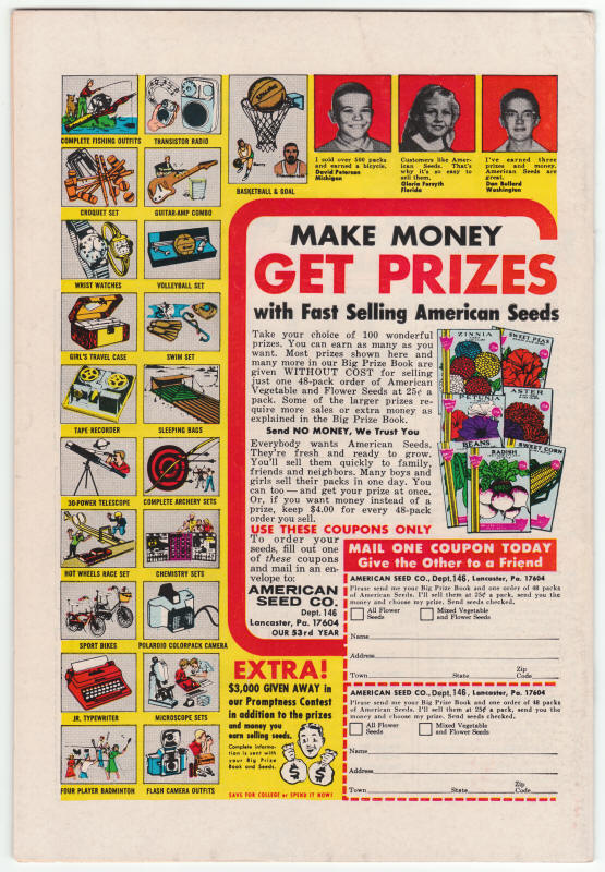 Creatures On The Loose #11 back cover