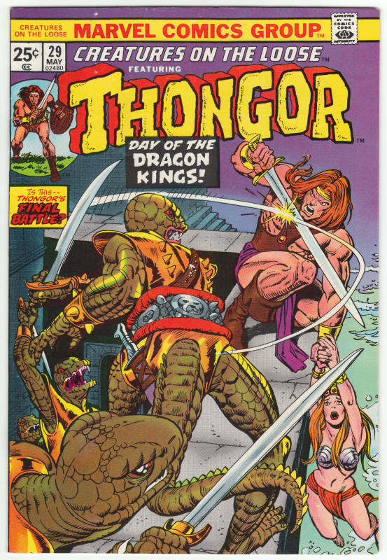 Creatures On The Loose #29 front cover