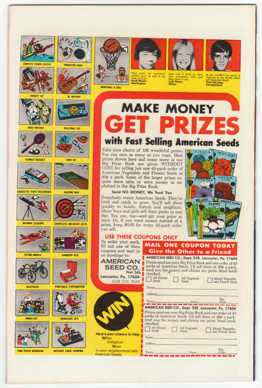 Creatures On The Loose #35 back cover