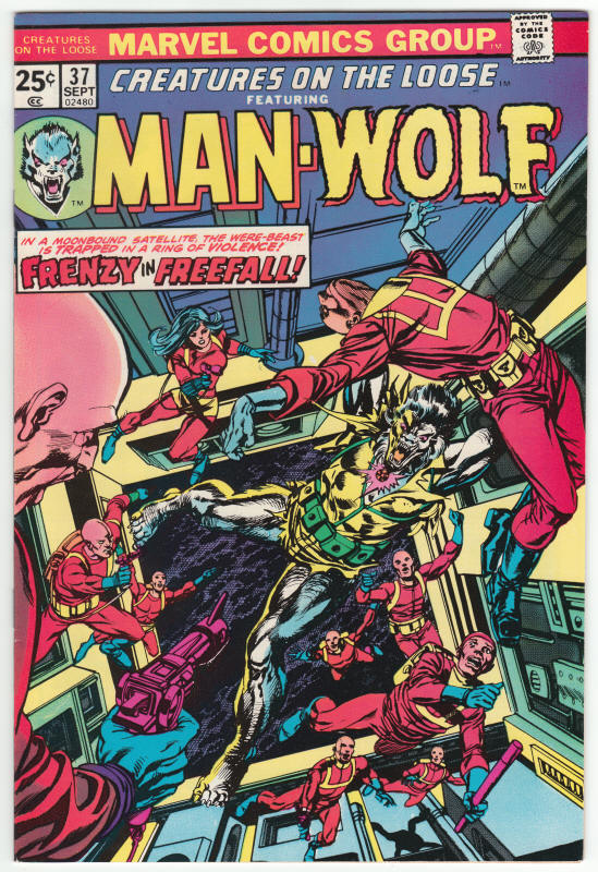Creatures On The Loose #37 front cover