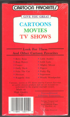 Daffy Duck T13011 VHS Videotape