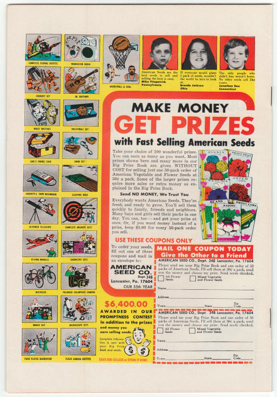 Daredevil #100 back cover