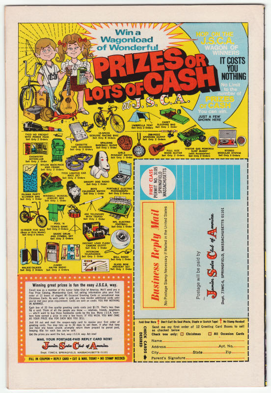 Daredevil 104 back cover