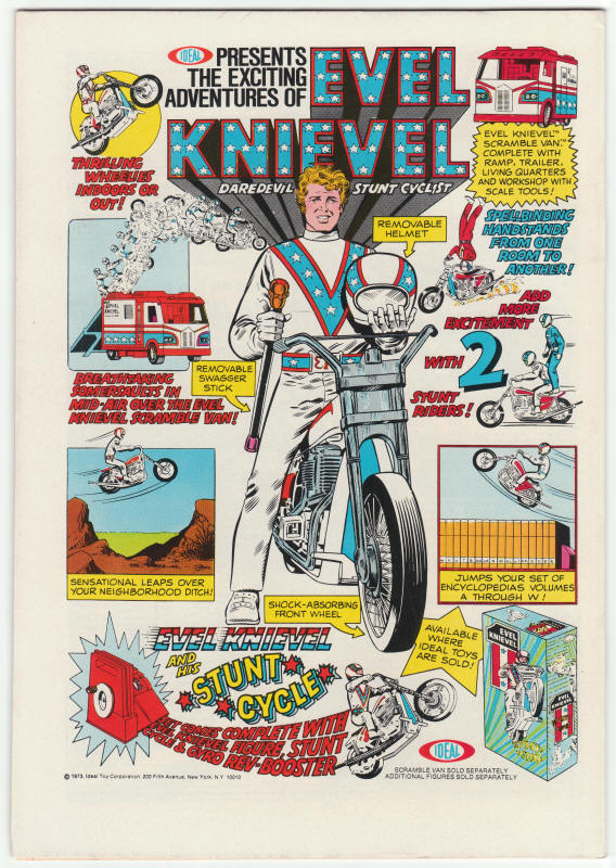 Daredevil #107 back cover