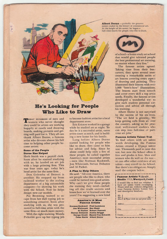 Daredevil #10 back cover