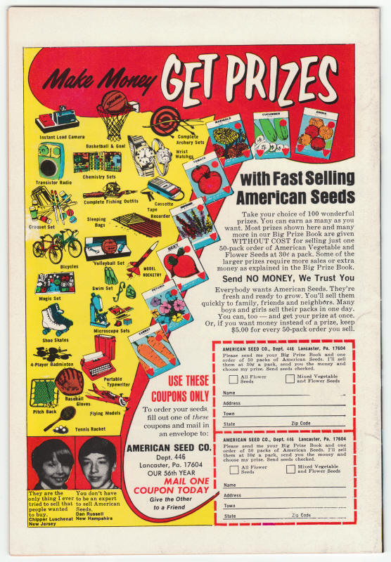 Daredevil #110 back cover