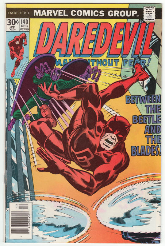 Daredevil #140 front cover