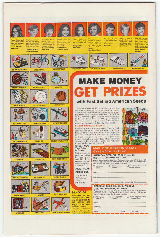 Daredevil #143 back cover