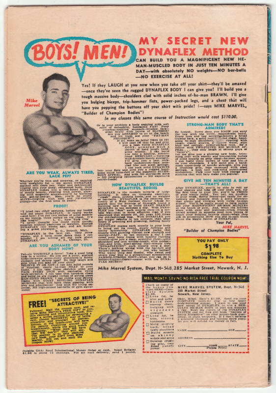 Daredevil #14 back cover