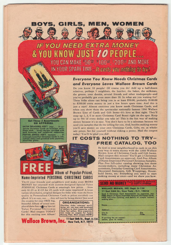 Daredevil #20 back cover