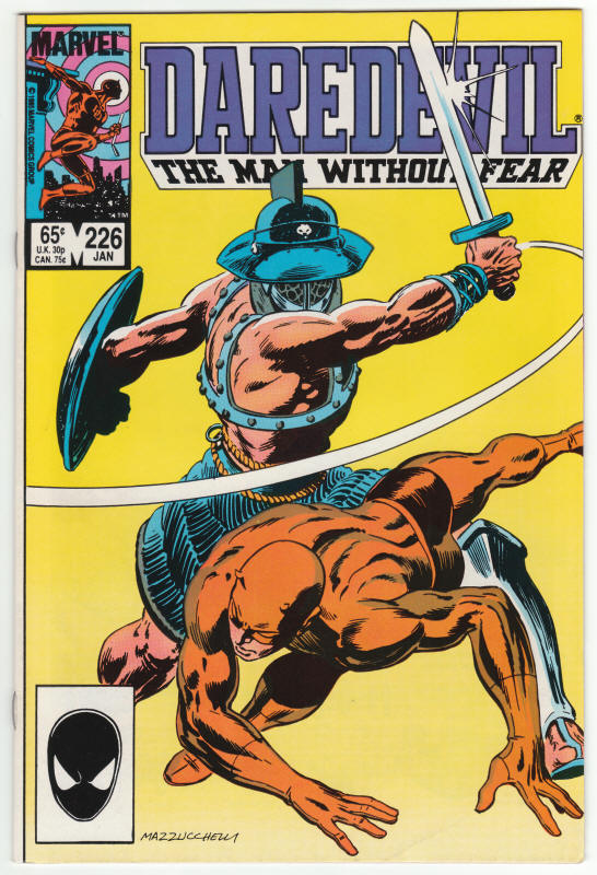 Daredevil #226 front cover